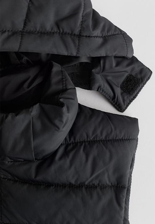 H&M - Puffer gilet - black