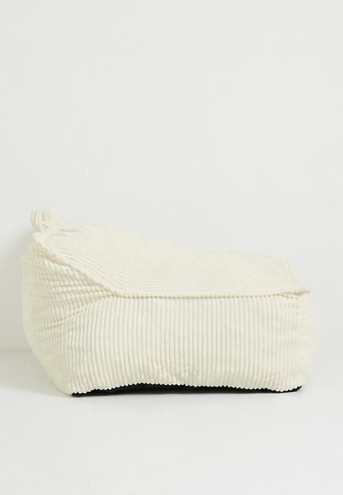 Pop Candy - Corduroy lazy sofa - ivory