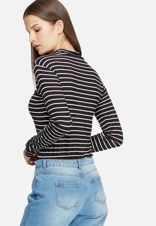 Jacqueline de Yong - Spirit stripe roll neck