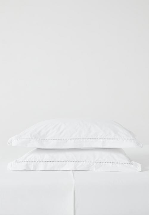 144 tc  ladder-stitch 2 pack pillowcase