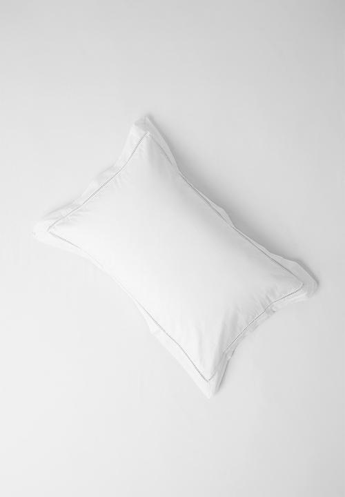 Sixth Floor - Cotton Blend ladder lace 2 pack pillowcase
