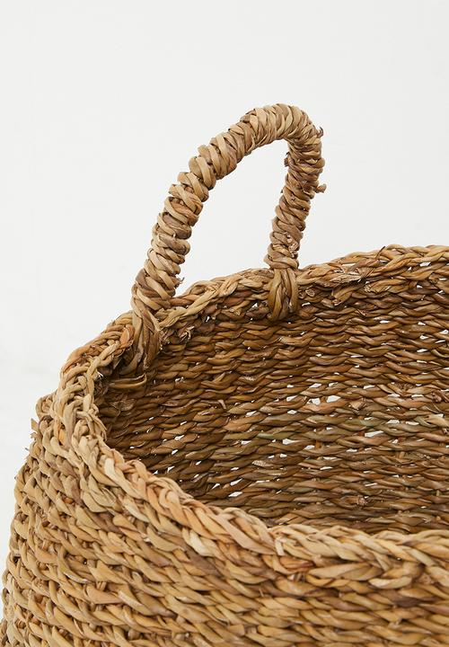 H&S - Calabash basket set of 3 - Natural