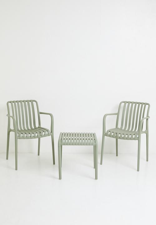 Garden Set Of 3 - Green