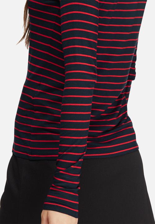 Jacqueline de Yong - Spirit stripe roll neck