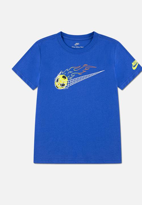 Nike - Nkb Soccer Swoosh Tee - Game Royal