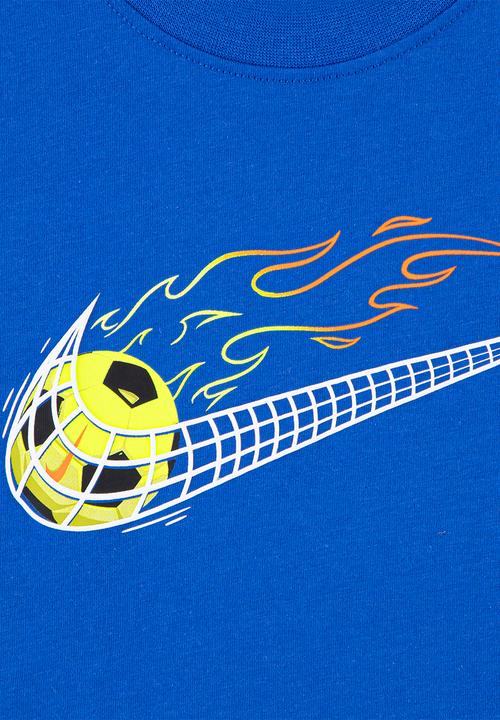 Nike - Nkb Soccer Swoosh Tee - Game Royal