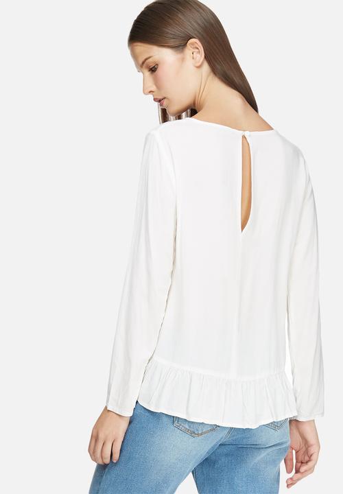 Jacqueline de Yong - Chandler frill blouse