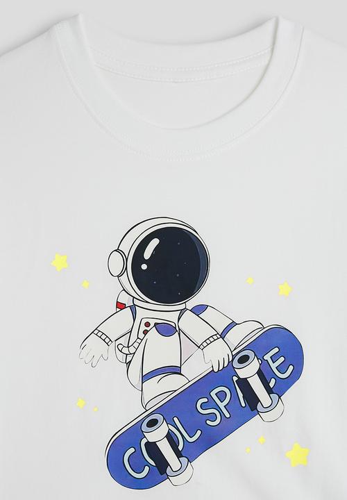 Pop Candy - Astro graphic tee - white
