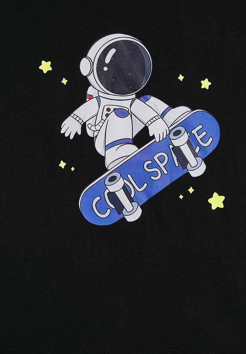 Pop Candy - Astro graphic tee - black