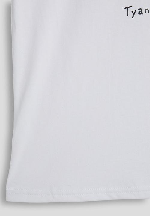 Pop Candy - T-rex doodle graphic tee - white