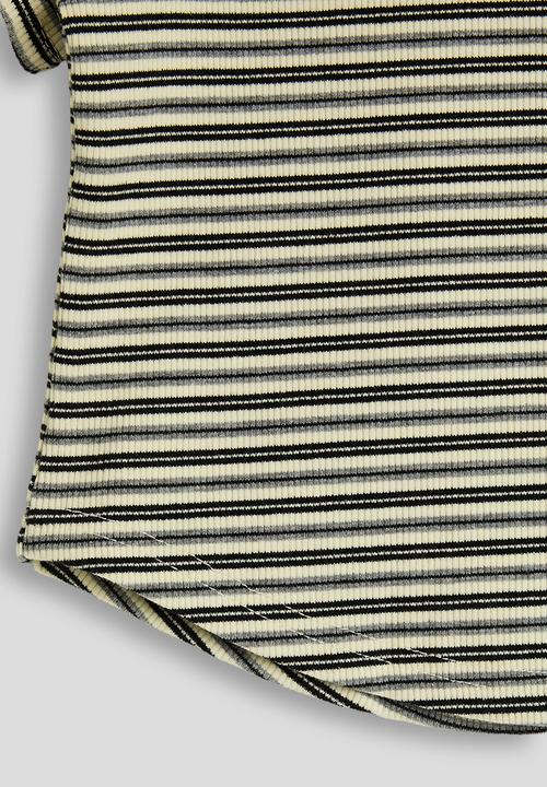 Pop Candy - Crew neck tee - black stripes
