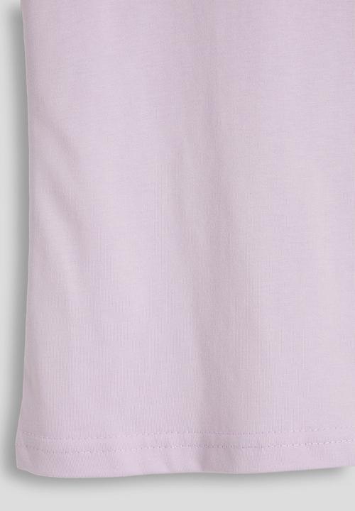 Pop Candy - Frilled sleeve tee - light purple