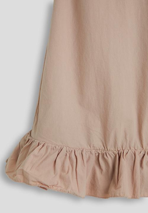 Pop Candy - A-line peter pan collar dress - neutral 