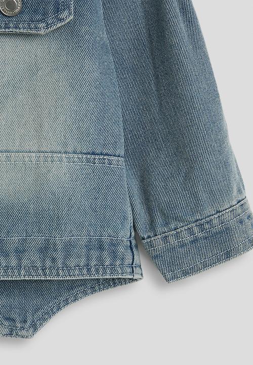 Pop Candy - Pointed denim jacket - light blue