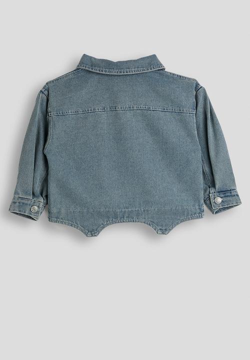 Pop Candy - Pointed denim jacket - light blue