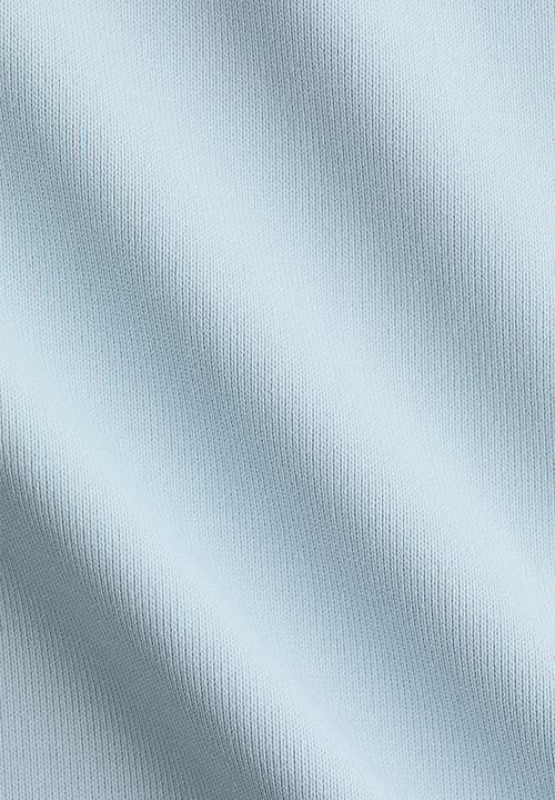 H&M - Long-sleeved microfibre top - light turquoise