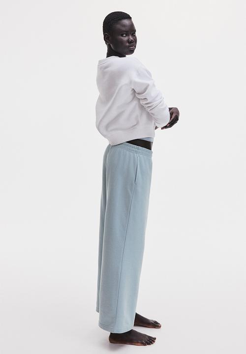H&M - Sweatpants - light turquoise