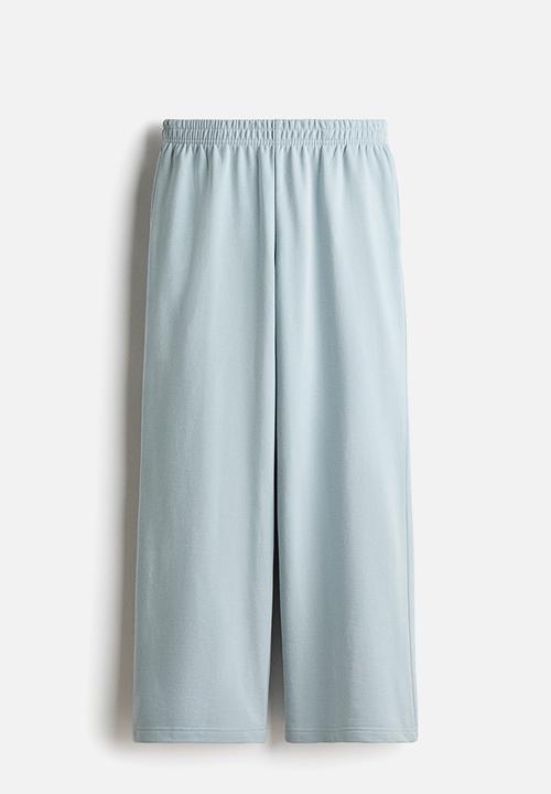 H&M - Sweatpants - light turquoise