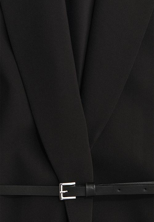 H&M - Belted blazer - black