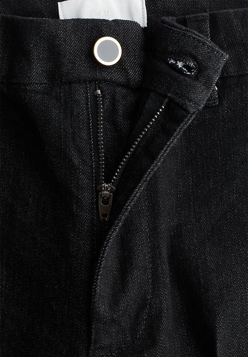 H&M - Flared high jeans - denim black