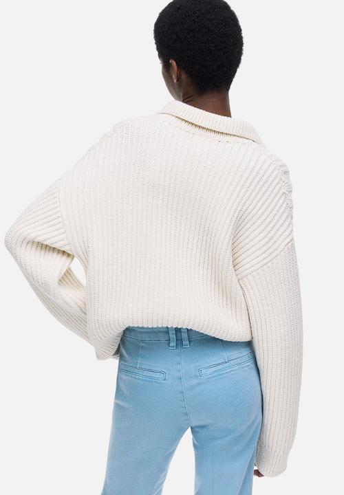 H&M - Flared high jeans - light blue