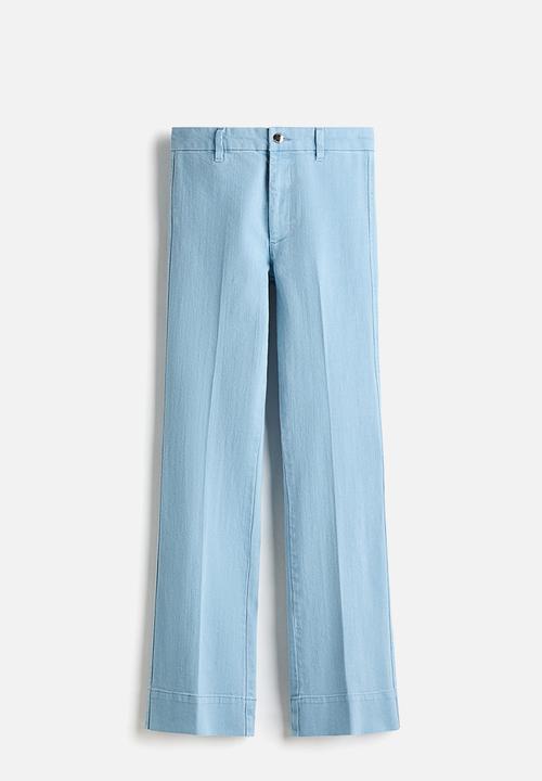 H&M - Flared high jeans - light blue