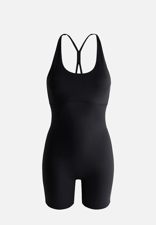 H&M - Sculptmove? sports playsuit - black