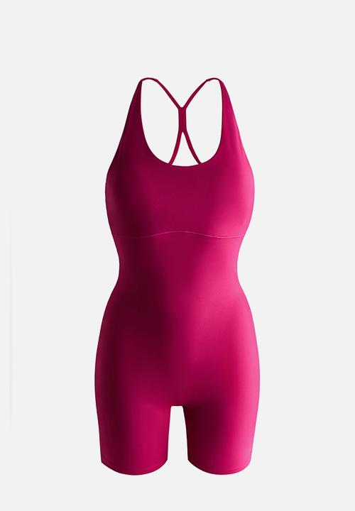H&M - Sculptmove? sports playsuit - dark fuchsia