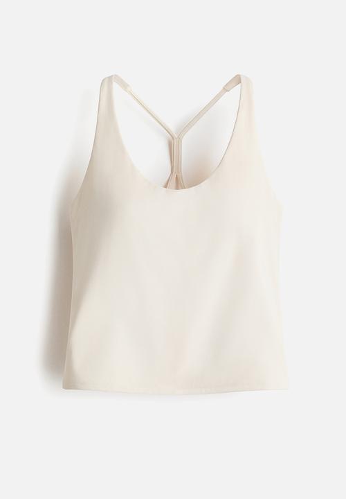 H&M - Sculptmove? sports vest top - ivory