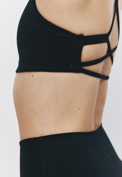 H&M - Sculptmove? medium support sports bra - black