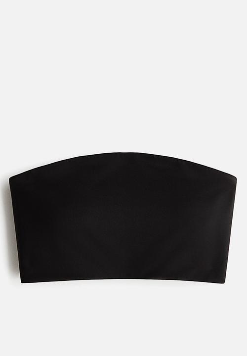 H&M - Sculptmove? medium support bandeau sports bra - black