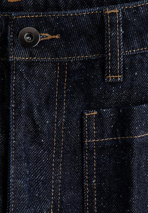 H&M - Bootcut high jeans - dark denim blue