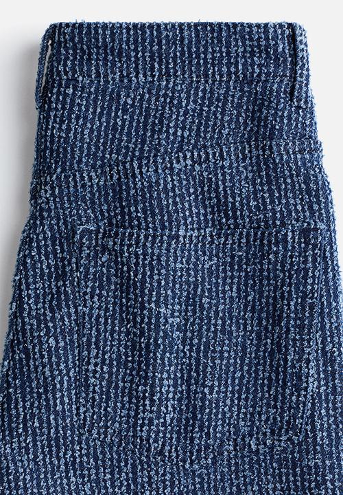 H&M - Boucle bootcut high waist jeans - denim blue