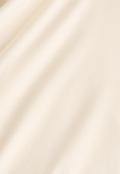 H&M - Twist-detail top - light beige