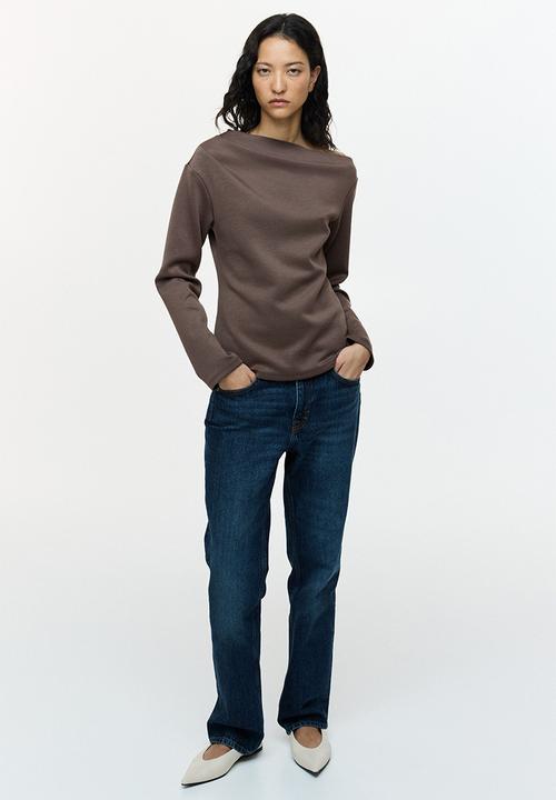 H&M - Asymmetric top - dark mole