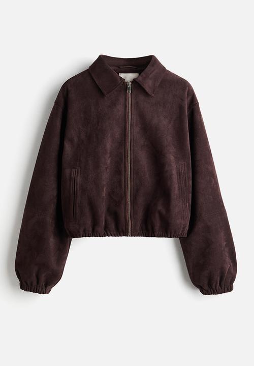 H&M - Collared jacket - dark brown