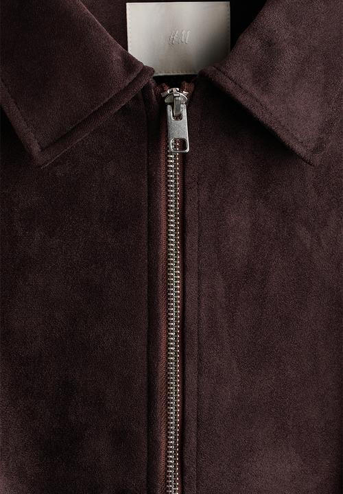 H&M - Collared jacket - dark brown