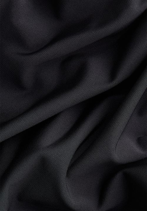 H&M - Draped off-the-shoulder top - black