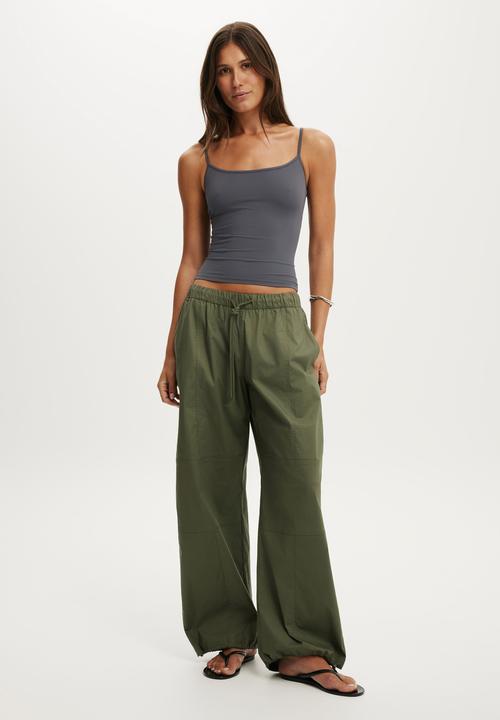 Cotton On - Hold Me Cami - Steel Onyx