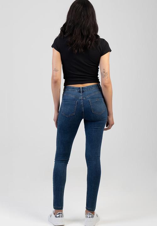 SISSY BOY - Charlotte: Mid-waist skinny  - Med Vintage