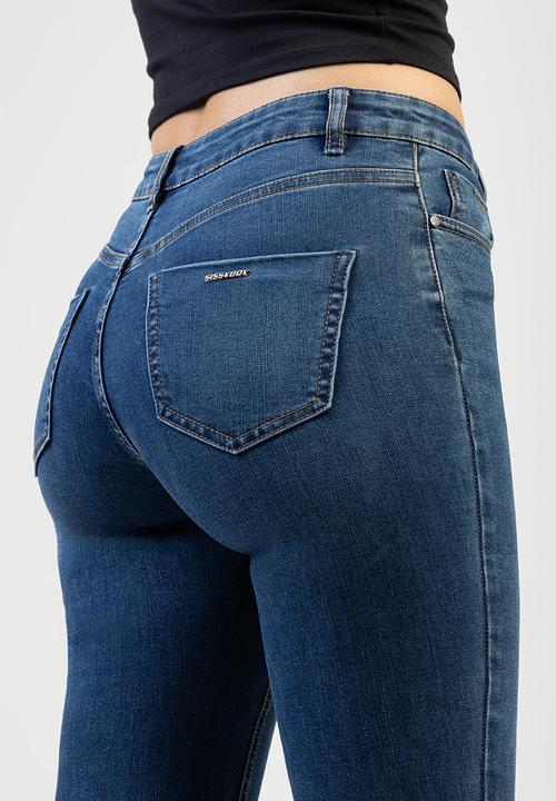 SISSY BOY - Charlotte: Mid-waist skinny  - Med Vintage