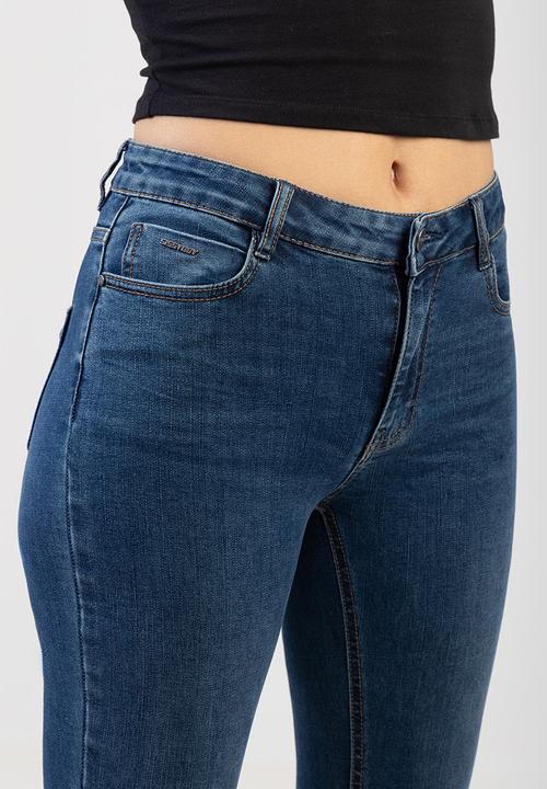 SISSY BOY - Charlotte: Mid-waist skinny  - Med Vintage