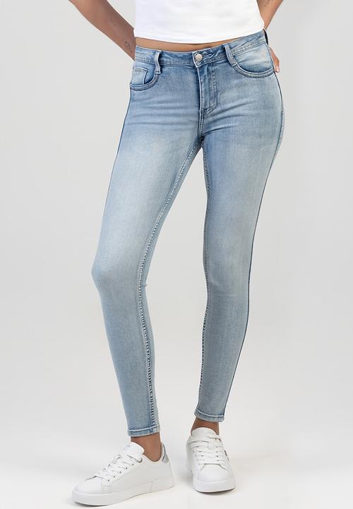 SISSY BOY - Zoey Mid-Waist Basic Skinny - Lt Vintage