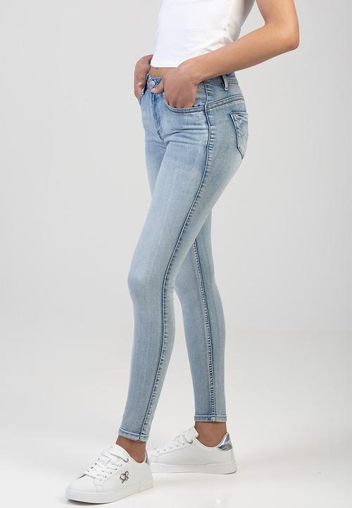 SISSY BOY - Zoey Mid-Waist Basic Skinny - Lt Vintage