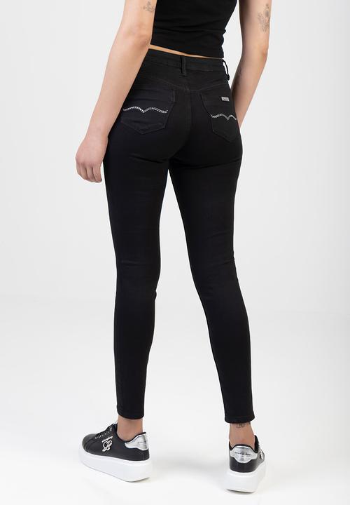 SISSY BOY - Avery: Mid-Waist Basic Skinny - Black