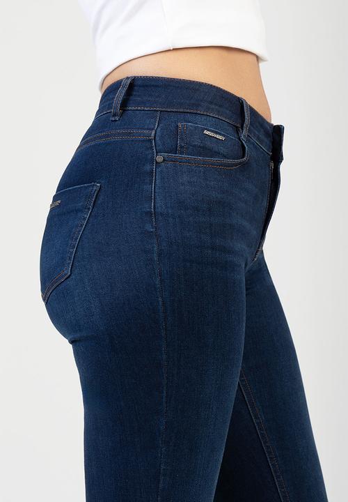 SISSY BOY - GABI: Mid Waist Skinny Jeans - Dark Vintage