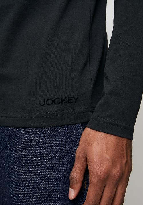 Jockey - Cotton Long Sleeve T-shirt - Black