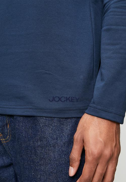 Jockey - Cotton Long Sleeve T-shirt - Blue