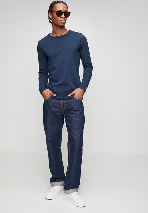 Jockey - Cotton Long Sleeve T-shirt - Blue