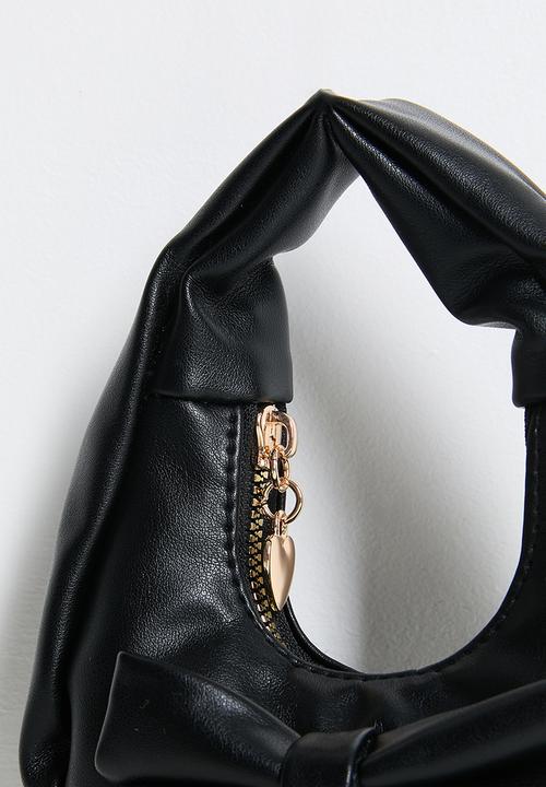 Pop Candy - Faux leather shoulder bag - black